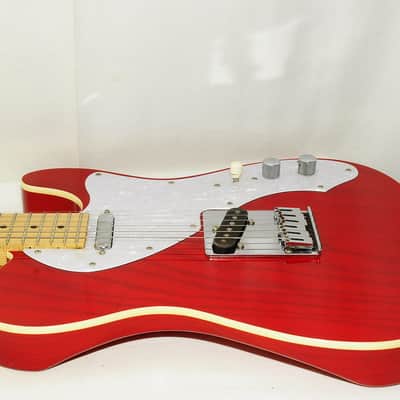 Fernandes TEC-85 Electric Guitar see-through red Ref No.5374 image 8