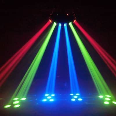 Chauvet DJ DERBY X DMX-512 LED Derby Club Light Effect DERBYX+Bluetooth Speakers image 15