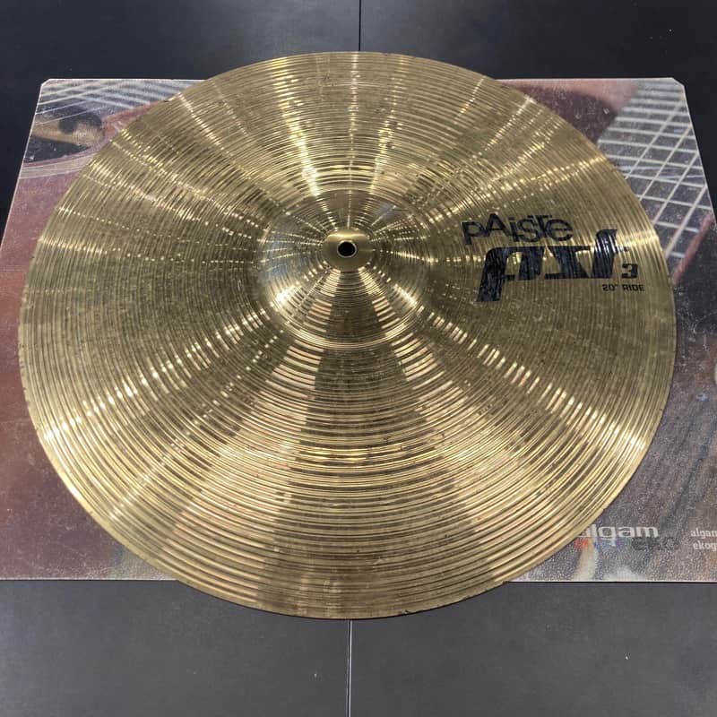 Paiste 20" PST 3 Ride Cymbal 2005 - Present - Traditional image 1