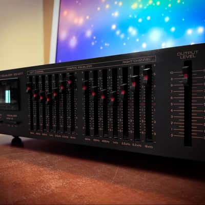 YAMAHA EQ-M77 🌈RaRe🌈 Vintage Stereo Graphic Equalizer image 3