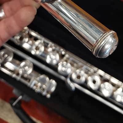Yamaha YFL-262 - Silver w/case image 6