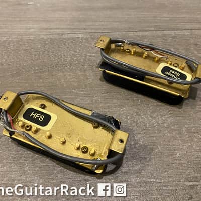 PRS USA HFS / Vintage Bass Pickup Set, Artist, Gold Poles, CLEAN
