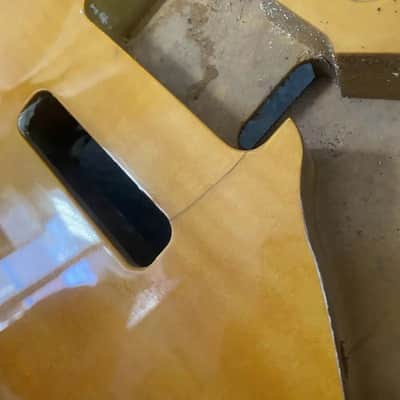 Tobacco Burst HSH Basswood Guitar Body image 8