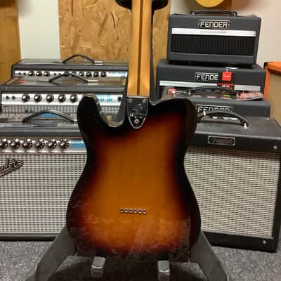 Fender Classic Series '72 Telecaster Custom with Maple Fretboard 2000 - 2019 3-Color Sunburst image 4