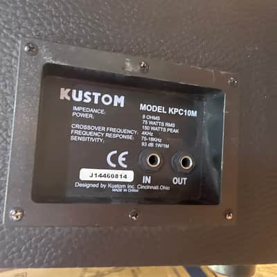 Kustom KPC10M Speaker Cabinet image 4