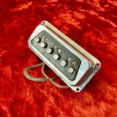 DeArmond Rowe Dynasonic 2000 guitar pickup 1960’s - Chrome original vintage USA guild Gretsch Kustom Martin image 1