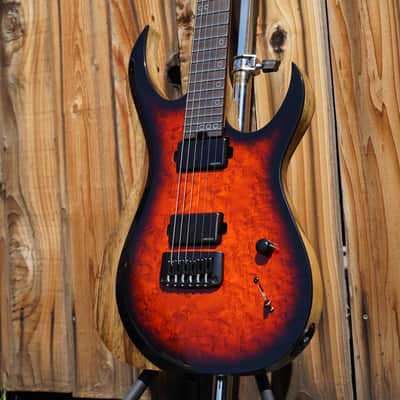 Schecter USA CUSTOM SHOP Sunset Extreme Exotic Prototype Bronze Burst 6-String Electric Guitar w/ Tolex Case (2025) image 6