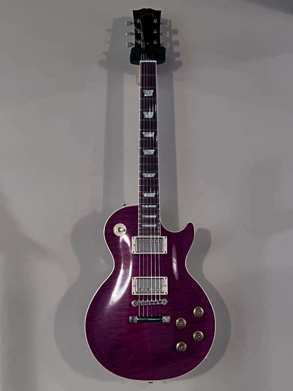 Gibson Les Paul 2002 - Cranberry Red Quilt Top image 1