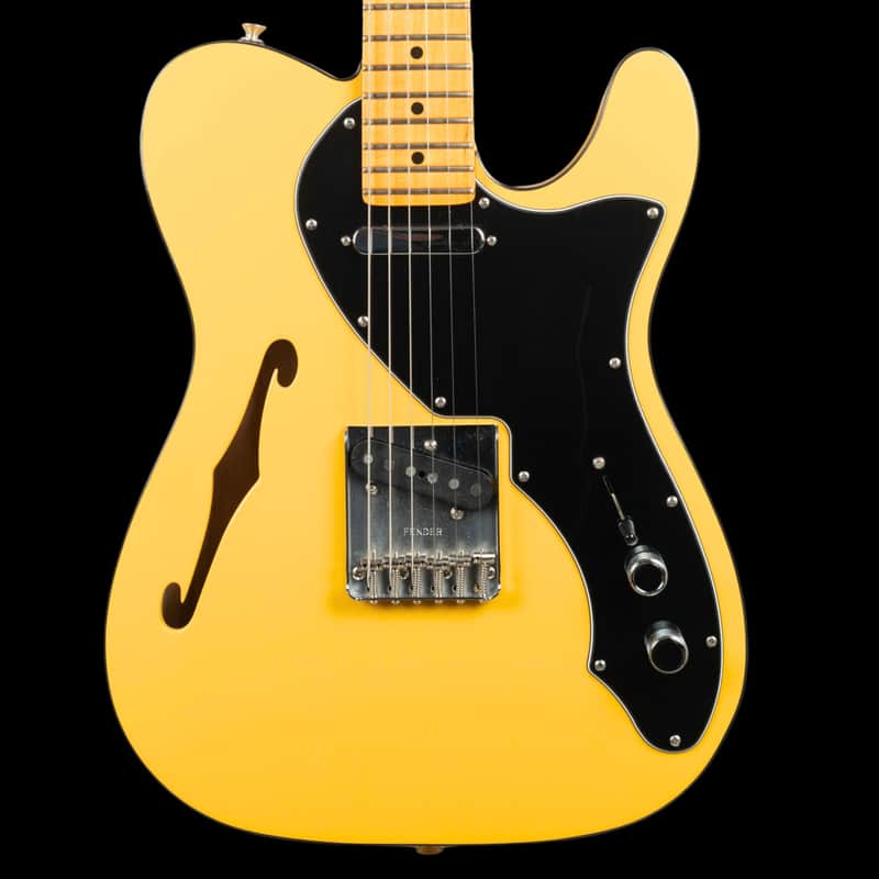 Fender Britt Daniels Thinline Signature Telecaster - Amarillo Gold image 1