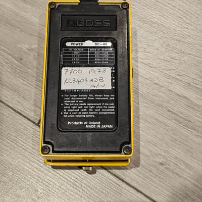 1982 Boss OD-1 251600 BA 4558 image 2