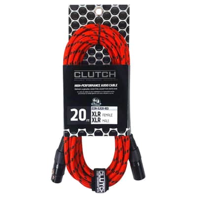 20 Foot 20' Female to Male XLR Microphone Mic Speaker Audio Cable Red 8 Pack image 8