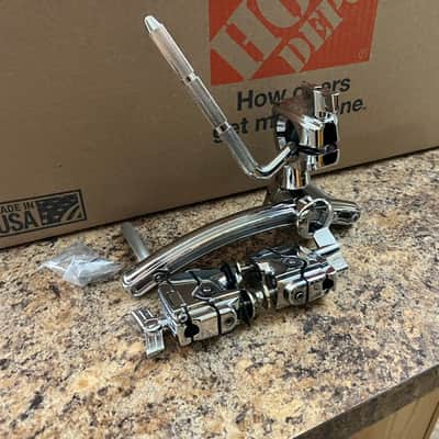 Ludwig LAC2983MT Atlas Arch Rail Mount Assembly with 2 Brackets 2010s - Chrome image 2