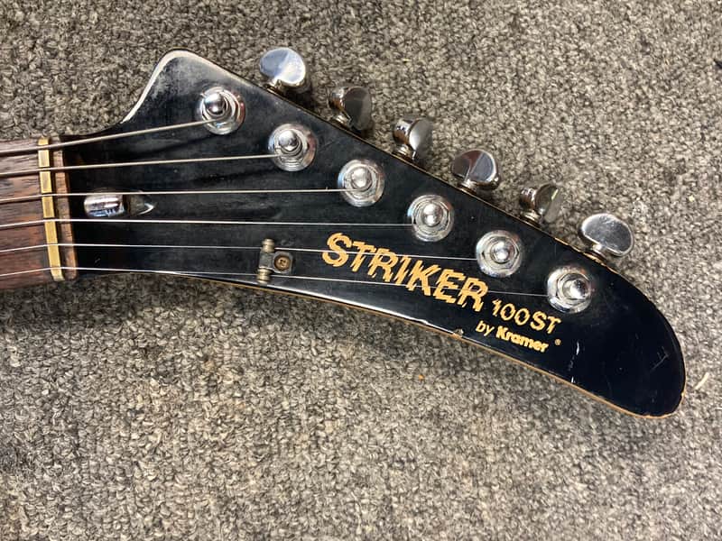 Kramer Striker 100ST w/Original Floyd Rose in Black | Reverb