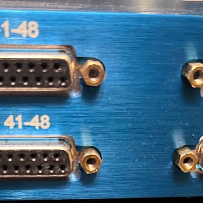 Switchcraft StudioPatch Series 9625 96-Point TT-DB25 Patchbay 2010s - Blue image 8