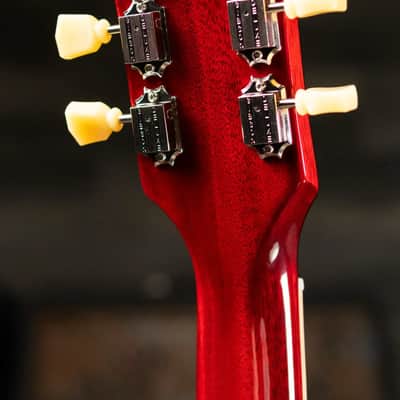 Gibson Les Paul Studio Double Trouble Electric Guitar - Dirty Lemon Burst/Cherry Back with Gig Bag image 6