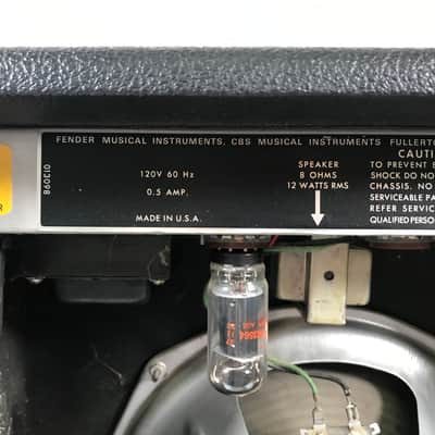 Vintage Fender MusicMaster Bass Amp image 9