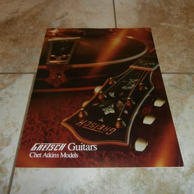 Vintage 1973 Gretsch Chet Atkins Guitar Models Catalog! Rare, Original Case Candy! image 1