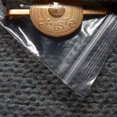 Paiste Rare, Collectable, Vintage top tie clip "gold coloured" 70s-80s  - Brass ( "Gold") image 3