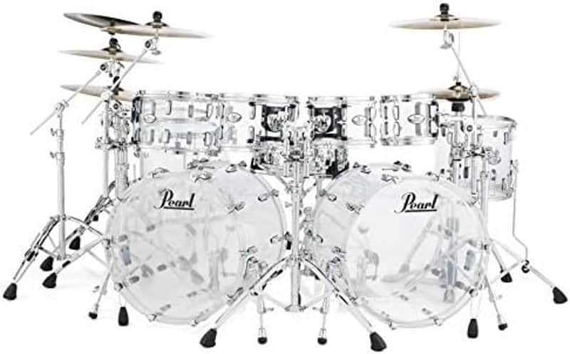 Pearl Crystal Beat Bass Drum - 20 x 15 inch - Ultra Clear image 1