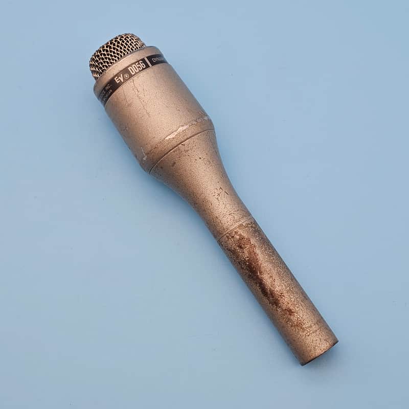 1970s Electro-Voice DO56 Omnidirectional Dynamic Microphone Beige