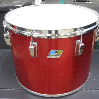 Ludwig 12X16" Concert Tom Late 70's - Red Sparkle image 1