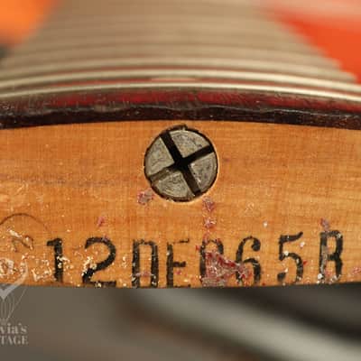1966 Fender Electric XII 12-string Candy Apple Red w/matching number HANG TAG image 23