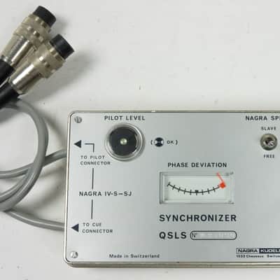 Nagra QSLS Synchronizer for IV-S and IV-SJ - CLEAN & TESTED image 1