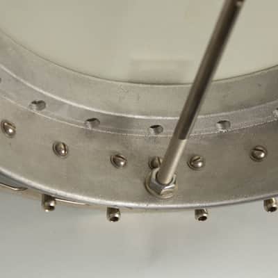 Eagle Brand 5 String Resonator Banjo, made by Stewart-Macdonald (1970s), black hard shell case. imagen 15
