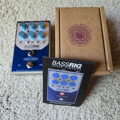 Origin Effects BASSRIG Super Vintage Blue / Silver image 2