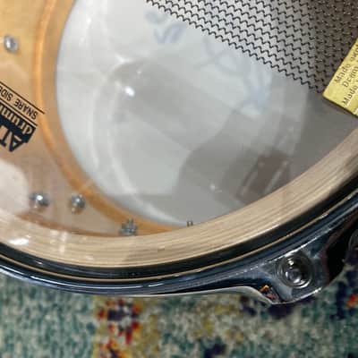 Terry Bozzio's DW - 5.5x10" Collector's Maple Snare Drum 1998 Mahogany Satin Oil image 22