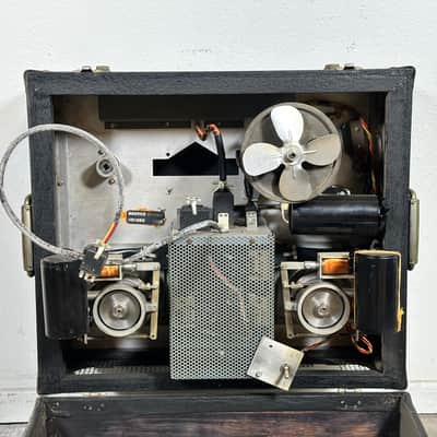 Ampex 350 / 351 Reel To Reel Transport Magnetic Tape Recorder w/ Original Case image 11