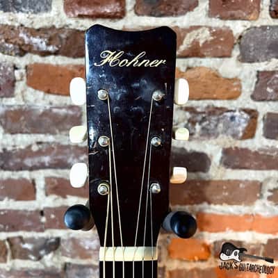 Hohner HW-200 Acoustic Guitar w/ MOJO (1980s - Natural) image 3