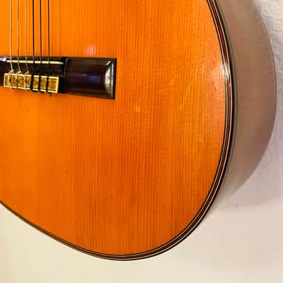 Estrella Classical Acoustic Guitar Made In Japan Matsumoku 1970’s - Natural image 12