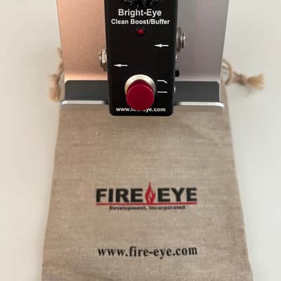 Fire-Eye Development Bright-Eye Clean Boost & Buffer Mini Pedal (Mint Condition) image 1