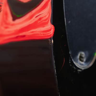 Ibanez Steve Vai Signature JEM2K DNA 113 of 300 DNA Multicolor 2000 w/ Original Flight Case image 12