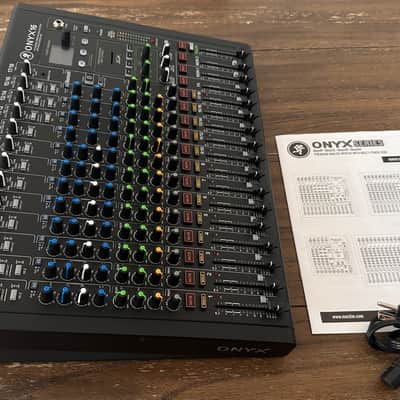 Mackie Onyx16 16-Channel Analog Mixer with Multitrack USB 2021 - Present - Dark Gray image 3