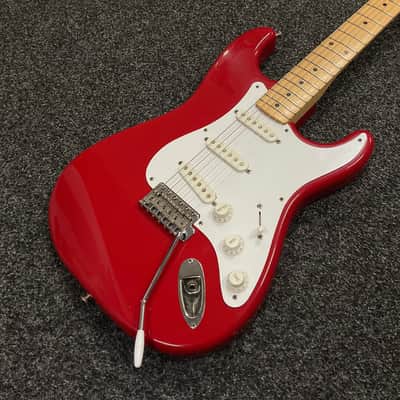 Squier Silver Series Strat 1993/1994 - Red Gloss image 6