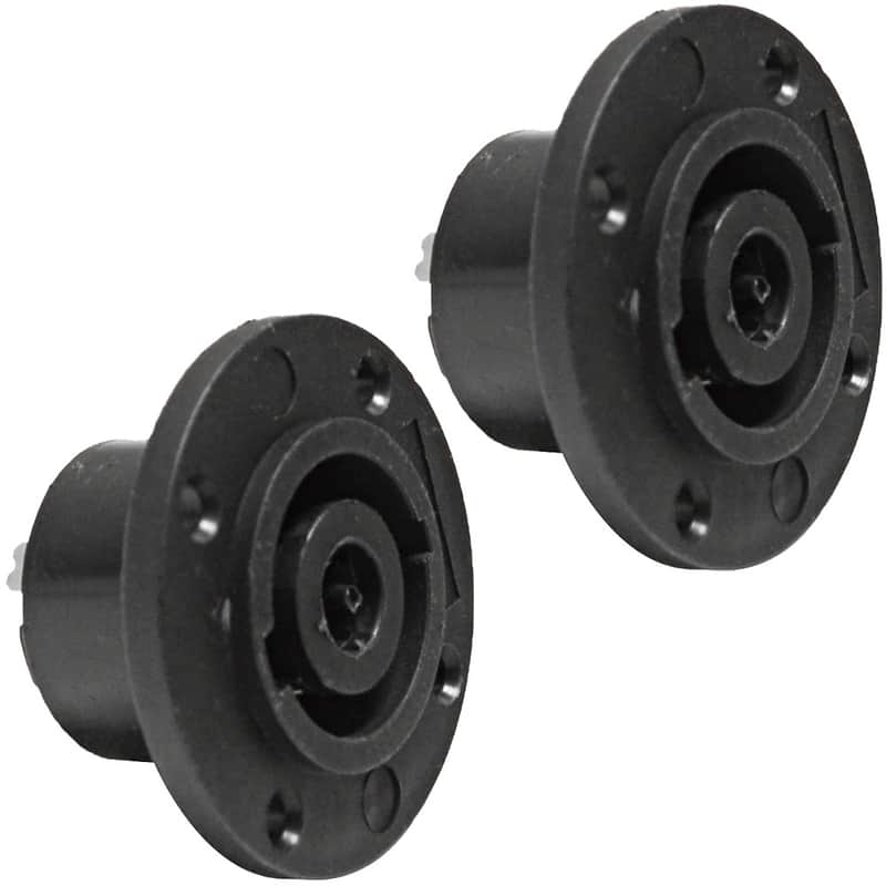 Seismic Audio SAPT10 - 2 PACK 8-Pole Speakon Panel Connector (Pair) image 1