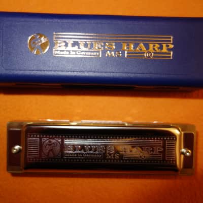 new box HOHNER BLUES HARP KEY Bb Made Germany country rock blues folk world harmonica MS SERIES image 3