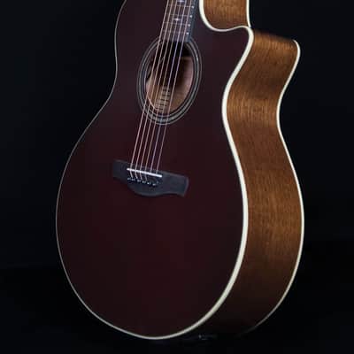 Ibanez AE100 Acoustic/Electric, Burgundy Flat image 2