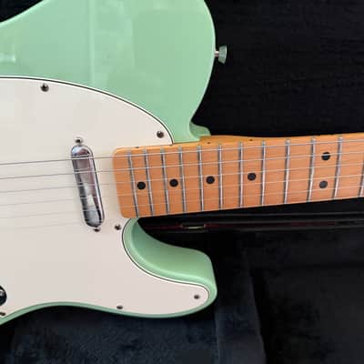 Fender Telecaster special edition guitar matching headstock 2009 - Sea foam green image 5
