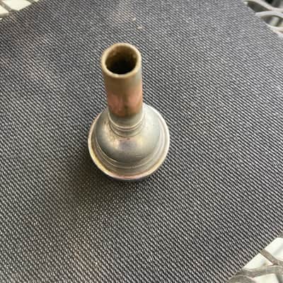 Older well worn Vincent Bach 12c tenor shank Trombone Mouthpiece image 4