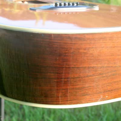 Morris TF-60 D size Guitar Jacaranda Body 1990's - Natural+Hard Case FREE image 11