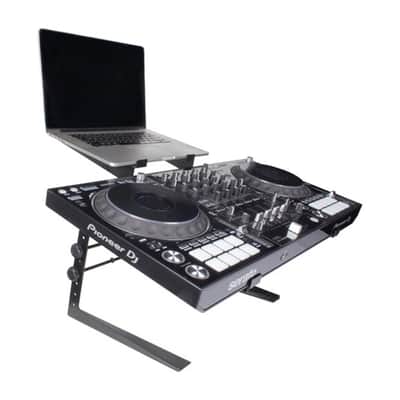 DJ Controller Stand – Dual Shelf Laptop & DJ Stand image 1