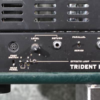 Trace Elliot Trident H100 100 watt 3 channel Tube Amp Head Vintage 90s w Factory Footswitch & FAST Shipping image 7