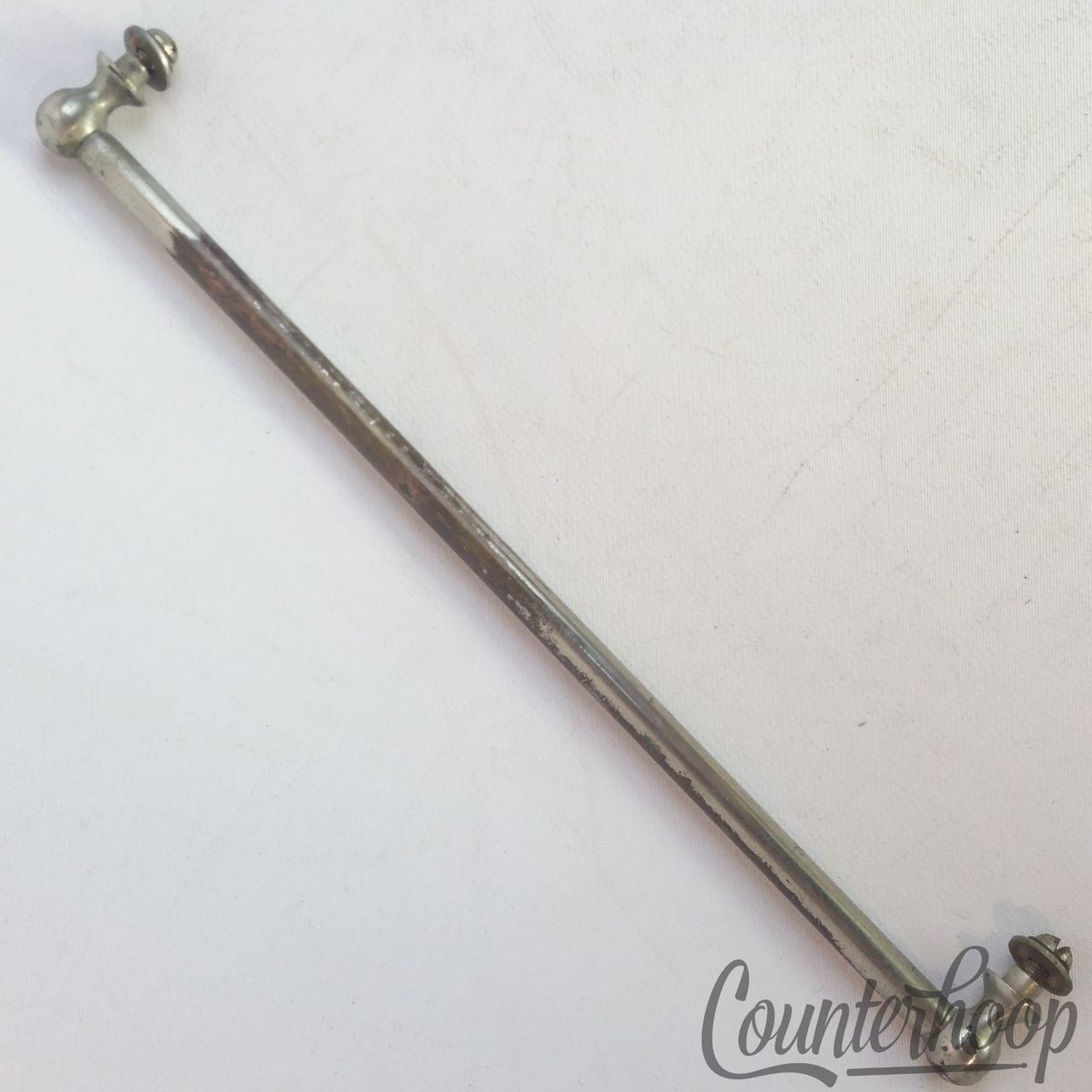Ludwig Tube Lug Nickel Bass Marching Snare Tenor Tom Drum 9" Vintage 20s Leedy* — main photograph