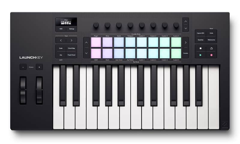 Novation LAUNCHKEY 25 MK4 MIDI USB Keyboard Controller image 1