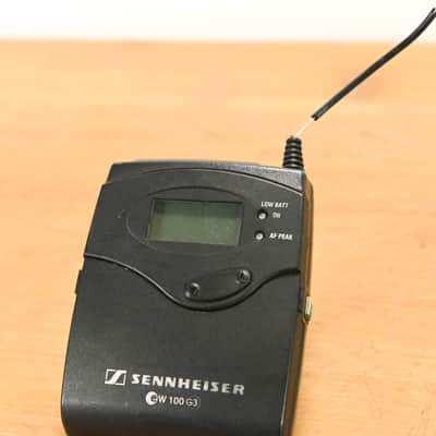 Sennheiser ew 100 G3 Bodypack Wireless System - A Range NO POWER SUPPLY CG01YQN image 11