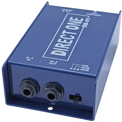 MCSproaudio di direct box for guitar keyboard bass image 2