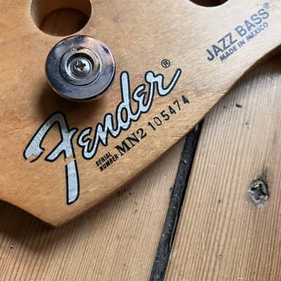 Fender Jazz Bass Guitar Body 1992 Mexico Mexican MIM - Early USA Carona Body ? image 24